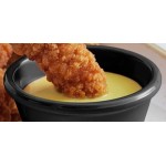 Acopa 4 oz. Black Smooth Melamine Ramekin - 12/Case Acopa 4 oz. Black Smooth Melamine Ramekin - 12/Case
