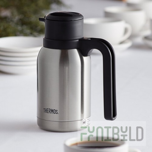 Thermos FN361 20 oz. Stainless Steel Vacuum Insulated Carafe with Twist Top by Arc Cardinal