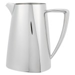 Vollrath 46204 Triennium 73.6 oz. Mirror-Finished Stainless Steel Water Pitcher