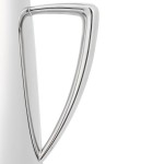 Vollrath 46204 Triennium 73.6 oz. Mirror-Finished Stainless Steel Water Pitcher
