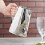 Vollrath 46204 Triennium 73.6 oz. Mirror-Finished Stainless Steel Water Pitcher