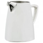 Vollrath 46204 Triennium 73.6 oz. Mirror-Finished Stainless Steel Water Pitcher