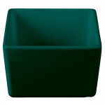 TableCraft CW4024HGN Contemporary Collection Hunter Green 1 Qt. Straight Sided Bowl