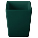 TableCraft CW4024HGN Contemporary Collection Hunter Green 1 Qt. Straight Sided Bowl