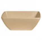 G.E.T. Enterprises BSD26LT Bugambilia 5.9 Qt. Classic Textured Finish Latte Resin-Coated Aluminum Square Serving Bowl G.E.T. Enterprises BSD26LT Bugambilia 5.9 Qt. Classic Textured Finish Latte Resin-Coated Aluminum Square Serving Bowl