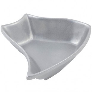 Bon Chef 70007P Futura 64 oz. Pewter-Glo Cast Aluminum Bowl Bon Chef 70007P Futura 64 oz. Pewter-Glo Cast Aluminum Bowl
