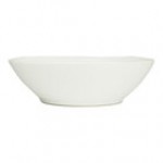 10 Strawberry Street Matte Wave 103 oz. Round Black Stoneware Serving Bowl - 4/Case