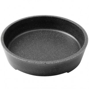 American Metalcraft GGRB8 Grab & Go 32 oz. Black Speckled Round Melamine Bowl