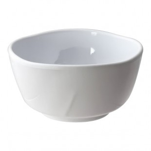 Thunder Group 39050WT Classic White 16 oz. Round Melamine Round Bowl - 12/Case Thunder Group 39050WT Classic White 16 oz. Round Melamine Round Bowl - 12/Case