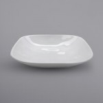 GET B-42-AM-W Arctic Mill 1.3 Qt. White Glazed Irregular Round Bowl - 12/Case