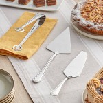 Acopa Edgeworth 19-Piece 18/8 Stainless Steel Extra Heavy Weight Serving Utensils Set