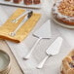 Acopa Edgeworth 19-Piece 18/8 Stainless Steel Extra Heavy Weight Serving Utensils Set