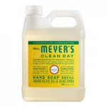 Mrs. Meyer's Clean Day 692194 7.2 oz. Honeysuckle Scented Wax Candle - 6/Case