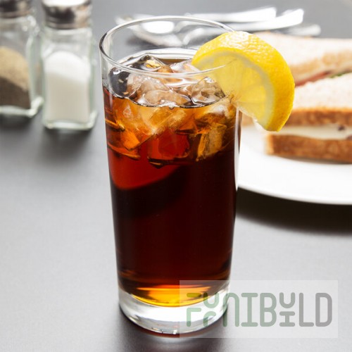 Libbey 817CD Heavy Base 15 oz. Customizable Cooler Glass - 36/Case