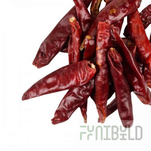 Kari-Out Company Tianjin Red Chilies 5 lb. Bags - 6/Case