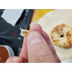 Original Bagels Tribute Baking Company New York Style Asiago Cheese Bagel 4 oz. - 90/Case