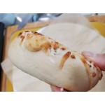Original Bagels Tribute Baking Company New York Style Asiago Cheese Bagel 4 oz. - 90/Case