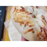 Original Bagels Tribute Baking Company New York Style Asiago Cheese Bagel 4 oz. - 90/Case