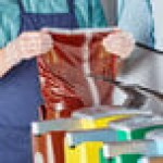 Heinz 1.5 Gallon BBQ Sauce Dispenser Pouch with Fitment - 2/Case Heinz 1.5 Gallon BBQ Sauce Dispenser Pouch with Fitment - 2/Case
