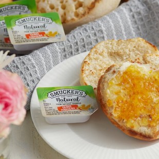 Smucker's Natural Orange Marmalade .5 oz. Portion Cup - 200/Case Smucker's Natural Orange Marmalade .5 oz. Portion Cup - 200/Case