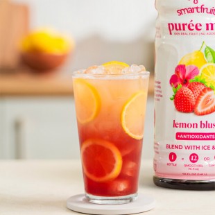 Smartfruit Lemon Blush 100% Fruit Puree Beverage Mix 48 fl. oz.