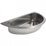 Bon Chef 20300 6 Qt. Induction Chafing Dish with Glass Lid Bon Chef 20300 6 Qt. Induction Chafing Dish with Glass Lid