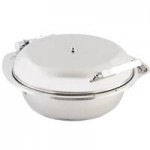 Bon Chef 20300 6 Qt. Induction Chafing Dish with Glass Lid Bon Chef 20300 6 Qt. Induction Chafing Dish with Glass Lid