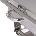 Vollrath 46518 9 Qt. Orion Lift-Off Rectangular Chafer Full Size