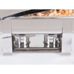Vollrath 46518 9 Qt. Orion Lift-Off Rectangular Chafer Full Size