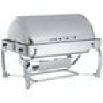 Vollrath 46518 9 Qt. Orion Lift-Off Rectangular Chafer Full Size