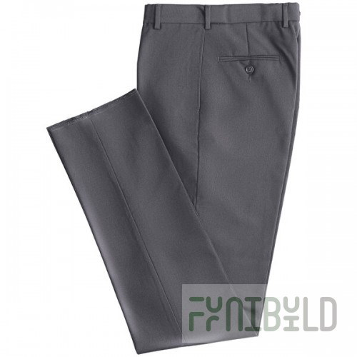 National Patrol by Henry Segal Women's Gray Flat Front Suit Pants - 10