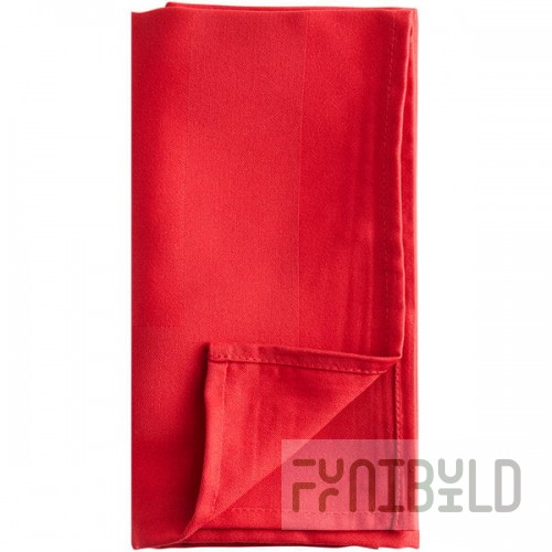 Oxford Red 100% Spun Polyester Satin Band Cloth Napkins, 20