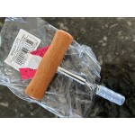 Acopa T-Style Stainless Steel Corkscrew with Wood Handle