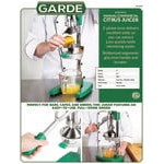 Garde MCJ-1 Heavy-Duty Manual Commercial Citrus Juicer