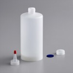 Prince Castle 589-NMCC Yellow 1/4 oz. Sauce Dispenser