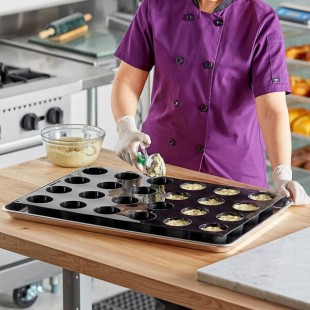 Pavoni Pavoflex 24 Compartment Muffins Silicone Baking Mold PX002 - 2 3/4