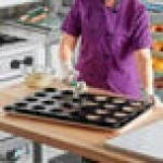 Pavoni Pavoflex 24 Compartment Muffins Silicone Baking Mold PX002 - 2 3/4