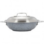 Bon Chef 60006TAUPE Cucina 3.5 Qt. Taupe Stainless Steel Induction Brazier Pan with Lid Bon Chef 60006TAUPE Cucina 3.5 Qt. Taupe Stainless Steel Induction Brazier Pan with Lid