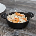 Lodge HMSB 12 oz. Pre-Seasoned Heat-Treated Mini Cast Iron Round Serving Bowl