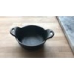 Lodge HMSB 12 oz. Pre-Seasoned Heat-Treated Mini Cast Iron Round Serving Bowl