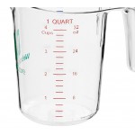 WebstaurantStore 3-Piece Clear Plastic Measuring Cup Set