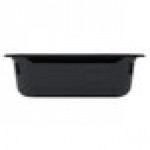 Vollrath 8034420 Super Pan® 1/3 Size Black Polycarbonate Food Pan - 4 Vollrath 8034420 Super Pan® 1/3 Size Black Polycarbonate Food Pan - 4