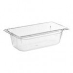 Vollrath 8034420 Super Pan® 1/3 Size Black Polycarbonate Food Pan - 4 Vollrath 8034420 Super Pan® 1/3 Size Black Polycarbonate Food Pan - 4