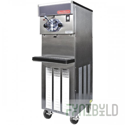 SaniServ 414 AIR 20 Qt. Air Cooled Soft Serve Ice Cream Machine with 1 Hopper - 208/230V