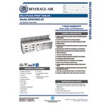 Beverage-Air DPD119HC-6T-CL 119