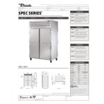 True STR2DT-2S Spec Series 52 5/8