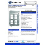 Beverage-Air P-Series PFD2HC-1BHG 52 1/8 Beverage-Air P-Series PFD2HC-1BHG 52 1/8