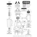 Waring 500778 Blending Assembly