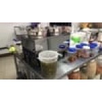 Benchmark USA 51072A Dual 7 Qt. Chili and Cheese Warmer with Ladles and Lids - 120V, 1200W