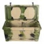 CaterGator CG100CAMO Camouflage 110 Qt. Rotomolded Outdoor Cooler / Ice Chest